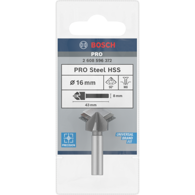 BOSCH VERZINKBOOR 16MM M8