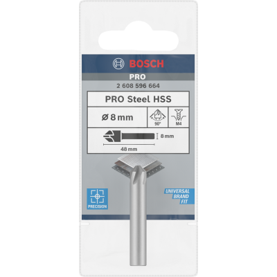 BOSCH VERZINKBOOR 8MM M4