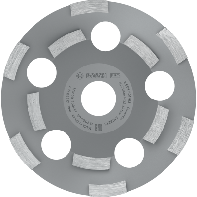 BOSCH Meule assiette PRO Abrasive, 50 x 125 mm, 22,23 mm
