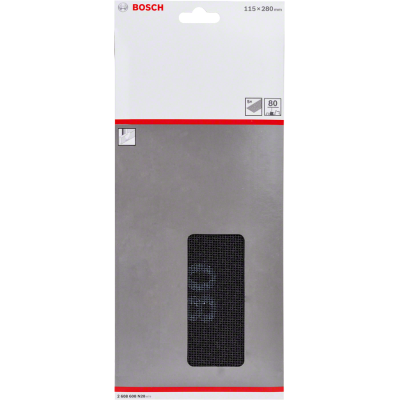 BOSCH Grilles de ponçage 115X280MM K80 5X