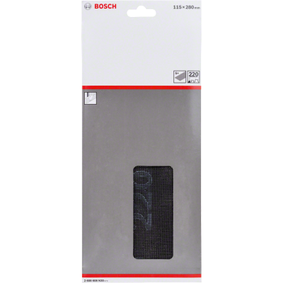 BOSCH Grilles de ponçage 115X280MM K220 5X
