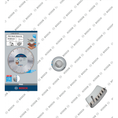 BOSCH Disque diamanté PRO Multi Material, 350 x 25,4 mm