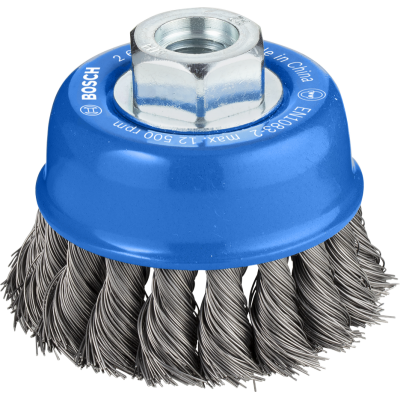 BOSCH Brosse boisseau PRO Metal heavy, 75 x 0,35 mm, à filetage