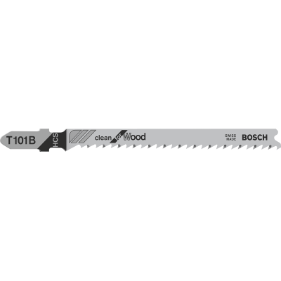 BOSCH WIPZAAGBLAD T101B HOUT 5ST.