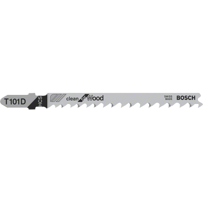 BOSCH WIPZAAGBLAD T101D HOUT 5ST.