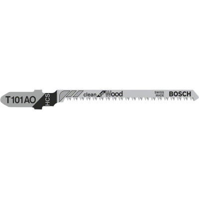 BOSCH WIPZAAGBLAD T101AO HOUT 5ST.