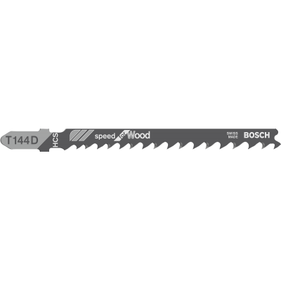 BOSCH WIPZAAGBLAD T144D HOUT 5ST.