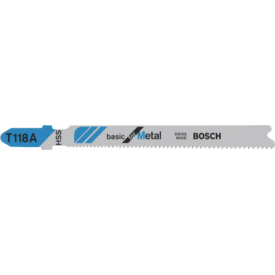 BOSCH WIPZAAGBLAD T118A METAAL 5ST.