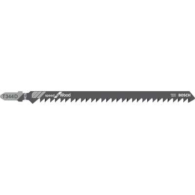 BOSCH WIPZAAGBLAD T344D HOUT 5ST.