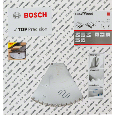BOSCH CIRKELZAAGBLAD WOOD 400X30 60T