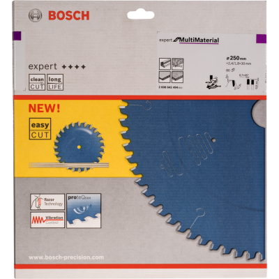 BOSCH CIRK.ZAAGBL. EXP. MULTI 250X30 80T