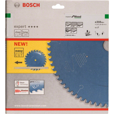 BOSCH CIRK.ZAAGBL. EXP. WOOD 210X30 48T