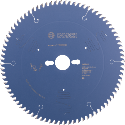 BOSCH CIRK.ZAAGBL. EXP. WOOD 250X30 80T