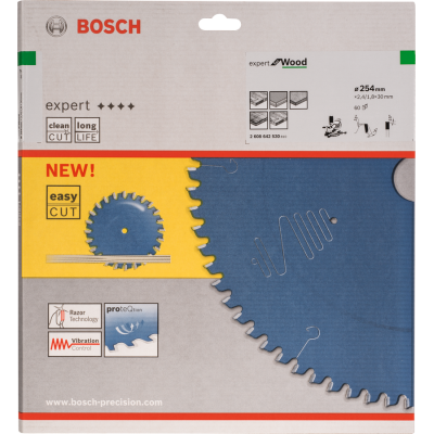 BOSCH CIRK.ZAAGBL. EXP. WOOD 254X30 60T
