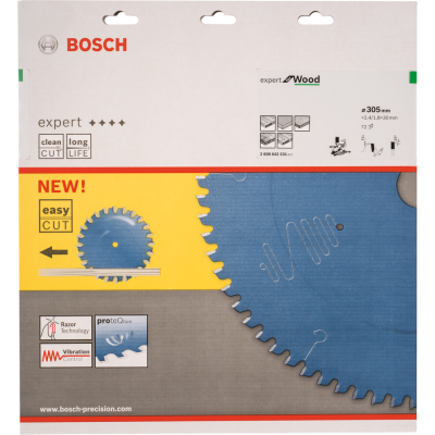 BOSCH CIRK.ZAAGBL. EXP. WOOD 305X30 72T