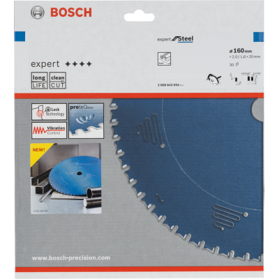 BOSCH CIRK.ZAAGBL.EXP. METAAL 160X20 30T