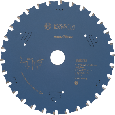 BOSCH CIRK.ZAAGBL.EXP. METAAL 160X20 30T