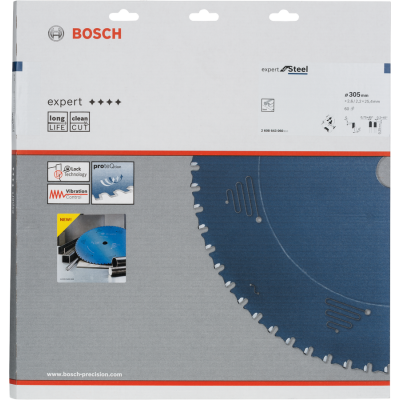 BOSCH CIRK.ZAAGB.EXP.METAAL 305X25.4 60T