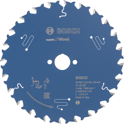 BOSCH CIRK.ZAAGBL. EXP. WOOD 160X20 24T