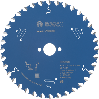 BOSCH CIRK.ZAAGBL. EXP. WOOD 160X20 36T