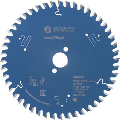 BOSCH CIRK.ZAAGBL. EXP. WOOD 160X20 48T