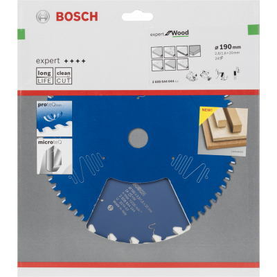 BOSCH CIRK.ZAAGBL. EXP. WOOD 190X20 24T