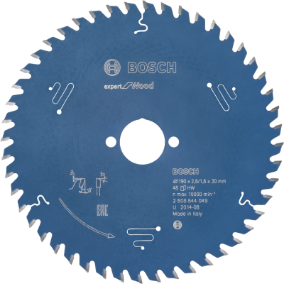 BOSCH CIRK.ZAAGBL. EXP. WOOD 190X30 48T