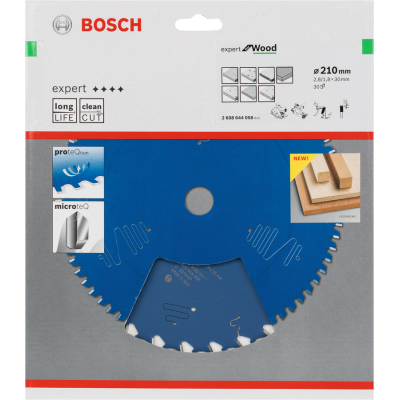 BOSCH CIRK.ZAAGBL. EXP. WOOD 210X30 30T