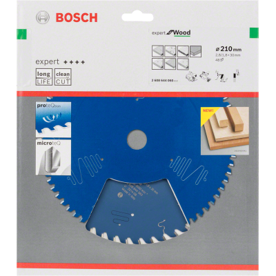 BOSCH CIRK.ZAAGBL. EXP. WOOD 210X30 48T
