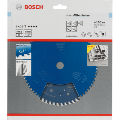 BOSCH CIRK.ZAAGBL. EXPERT ALU 165X20 52T