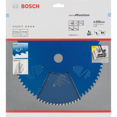 BOSCH CIRK.ZAAGBL. EXPERT ALU 250X30 80T