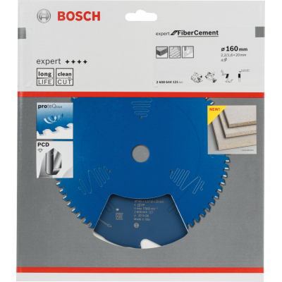 BOSCH CIRK.ZAAGBL. EXP. CEMENT 160X20 4T