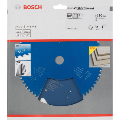 BOSCH CIRK.ZAAGBL. EXP. CEMENT 190X30 4T
