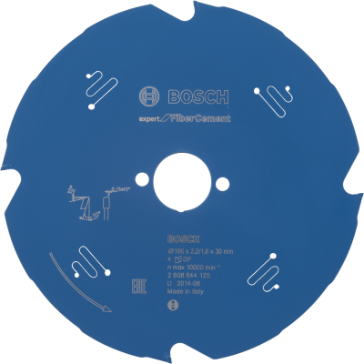 BOSCH CIRK.ZAAGBL. EXP. CEMENT 190X30 4T