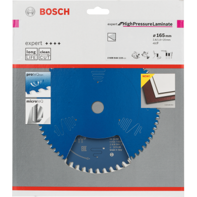 BOSCH CIRK.ZAAGBL. EXPERT HPL 165X20 48T