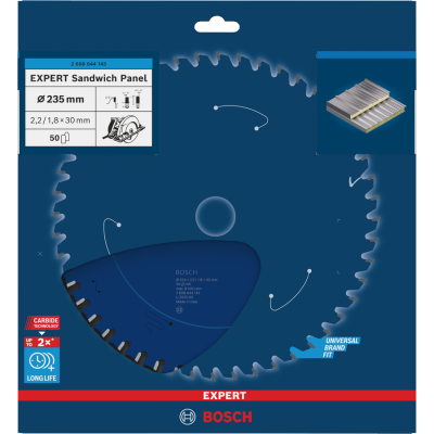 BOSCH CIRK.ZAAGBL. SAND.PANEL 235X30 50T