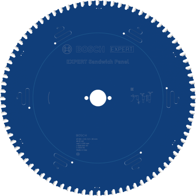 BOSCH CIRK.ZAAGBL. SAND.PANEL 355X30 80T