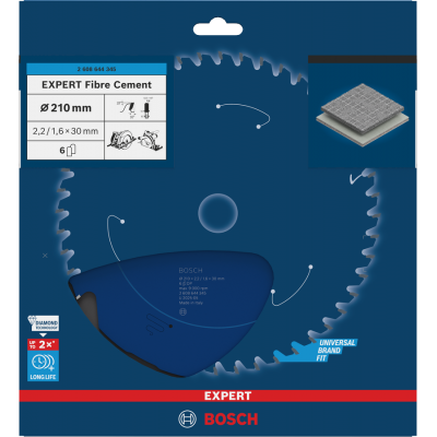 BOSCH CIRK.ZAAGBL. EXP. CEMENT 210X30 6T