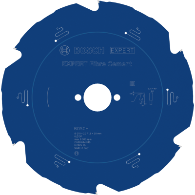 BOSCH CIRK.ZAAGBL. EXP. CEMENT 210X30 6T