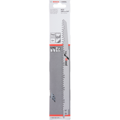 BOSCH RECIPROZAAGBLAD S1531L HOUT 5ST.