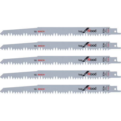 BOSCH RECIPROZAAGBLAD S1531L HOUT 5ST.