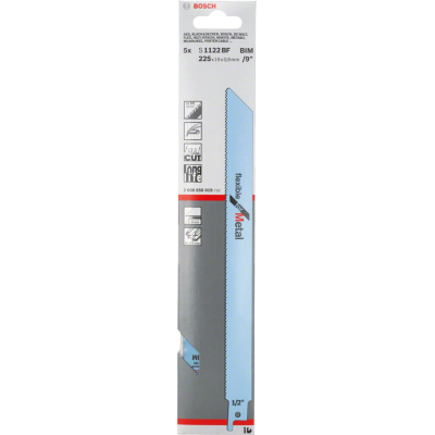 BOSCH RECIPROZAAGBLAD S1122BF 5ST.