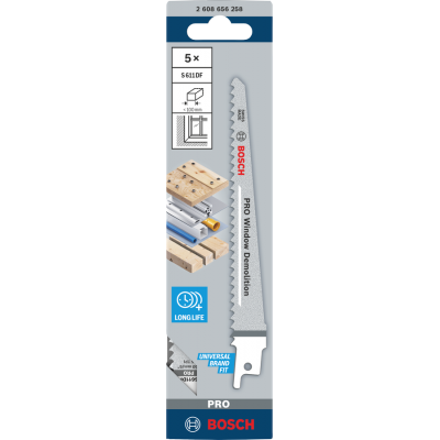 BOSCH RECIPROZAAGBLAD PRO S611DF 5ST.