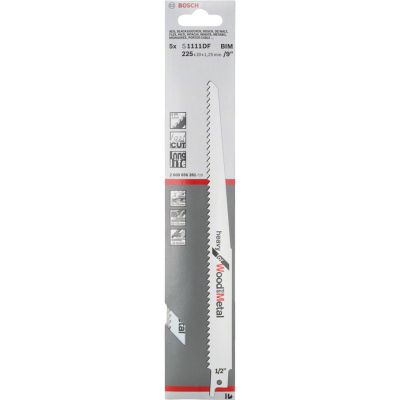 BOSCH RECIPROZAAGBLAD S1111DF HOUT 5ST.
