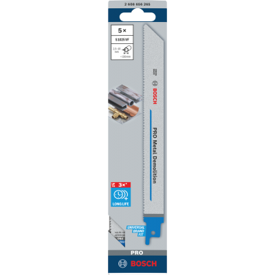BOSCH RECIPROZAAGBLAD PRO S1025VF 5ST.