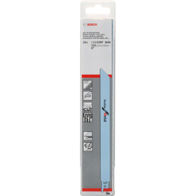 BOSCH RECIPROZAAGBLAD S1122BF 25ST.