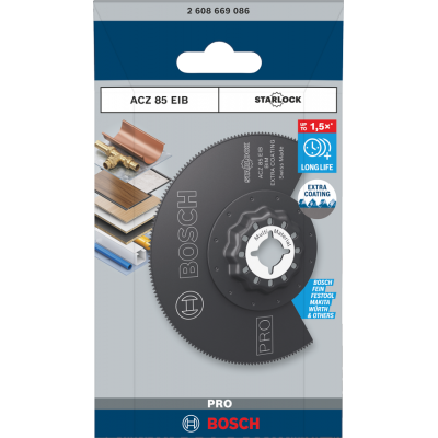 BOSCH SEGMENTZAAGBLAD PRO ACZ 85 EIB
