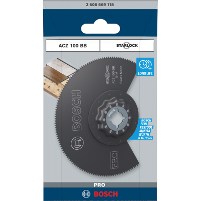 BOSCH SEGMENTZAAGBLAD PRO ACZ 100 BB