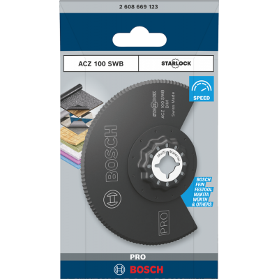 BOSCH SEGMENTZAAGBLAD PRO ACZ 100 SWB