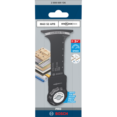 BOSCH INVALZAAGBLAD PRO MAII 52 APB